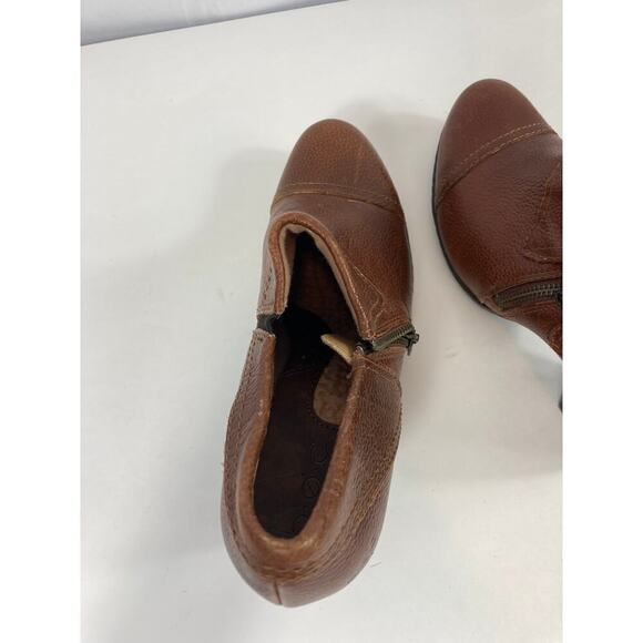 BOC Born Concept Brown Leather Clogs Women's SZ 8 Mules Shoes C48706 - Picture 7 of 8